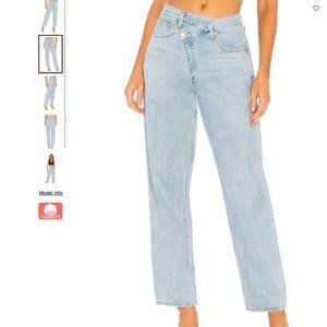 Criss Cross Upsized Jean Agolde Color Suburbia sz 26